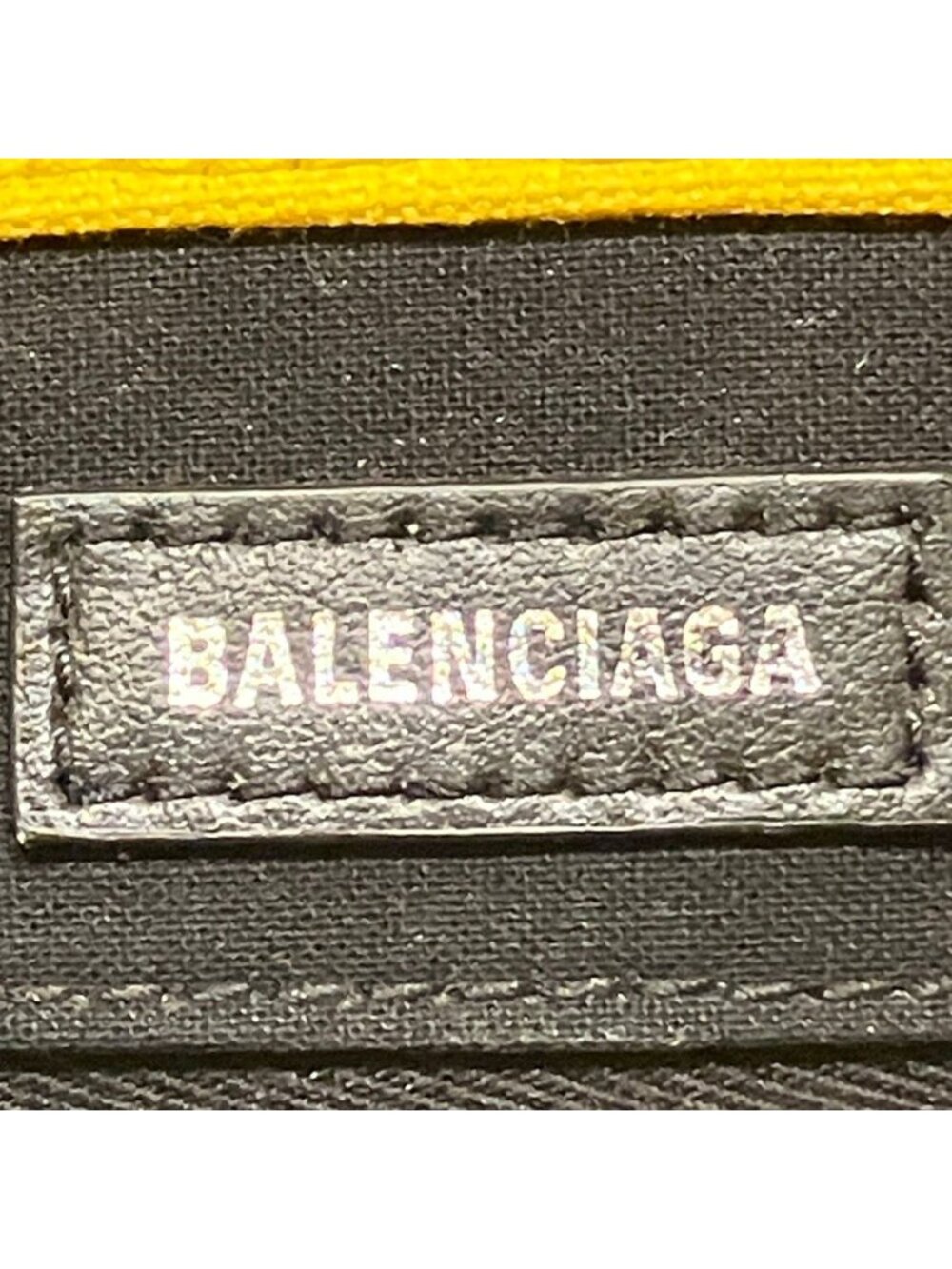 Balenciaga Tote Canvas Yellow - Picture 4 of 9